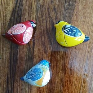 Lori Siebert Birdsong Resin Fly Through Magnet Set - 3